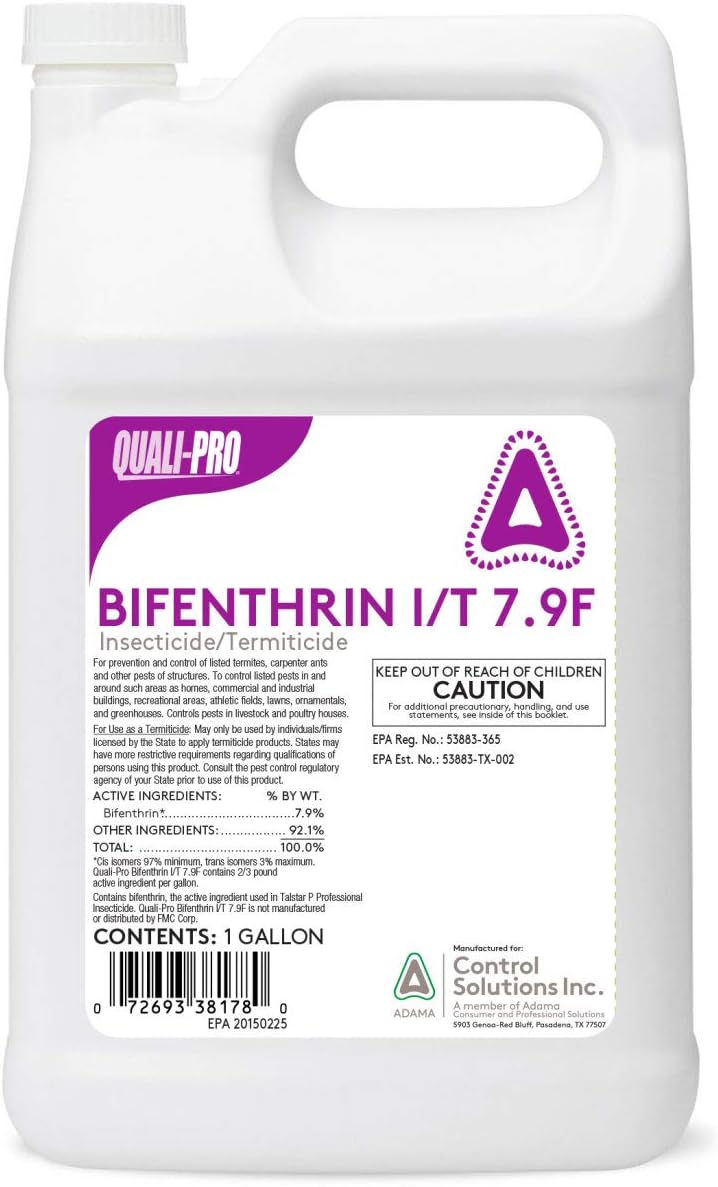 Bifenthrin I/T 7.9 F for Insects, (1 Gallon) - 图片 2