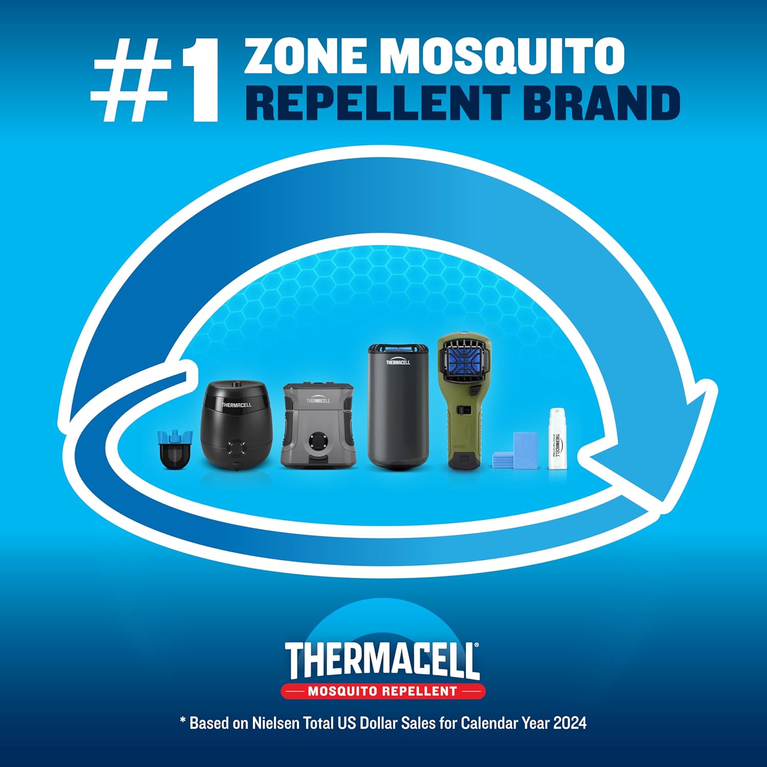 Thermacell Rechargeable Mosquito Repeller Refills; Advanced Repellent Formula Provides 20 Foot Protection Zone; Compatible with Thermacell E-Series & Radius Only; No DEET, Spray or Flame - 图片 3