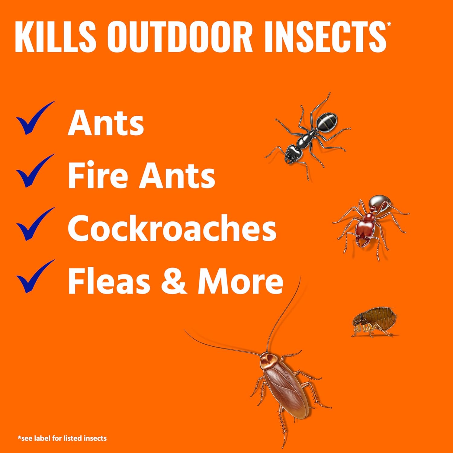 TERRO Ant Killer Plus Multi-Purpose Insect Control for Outdoors - Kills Fire Ants, Fleas, Cockroaches, and Other Crawling Insects - 3lb Shaker Bag - T901-6 - 图片 4