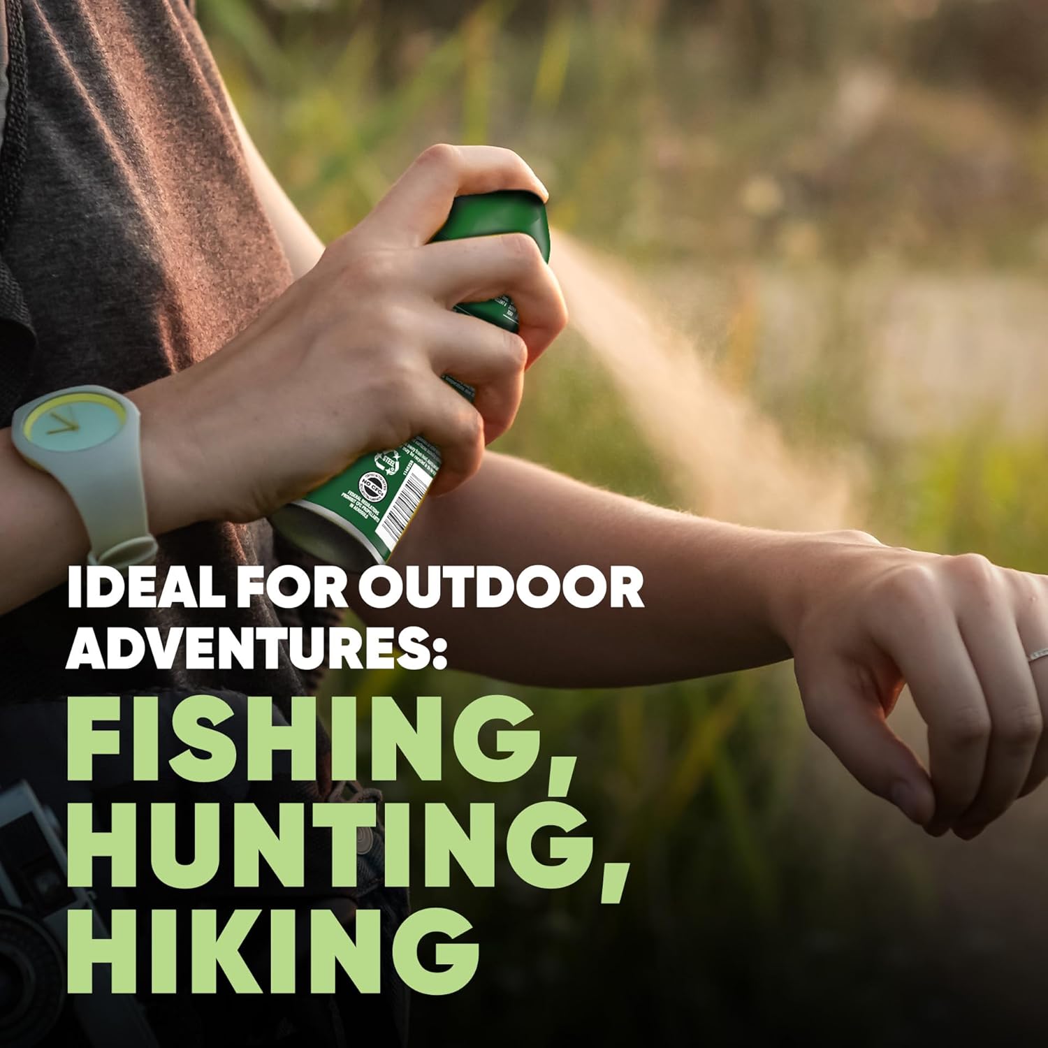 OFF! Deep Woods Insect Repellent Aerosol, Dry, Non-Greasy Formula, Bug Spray with Long Lasting Protection from Mosquitoes and Ticks, 4 Oz, (Pack of 2) - 图片 5