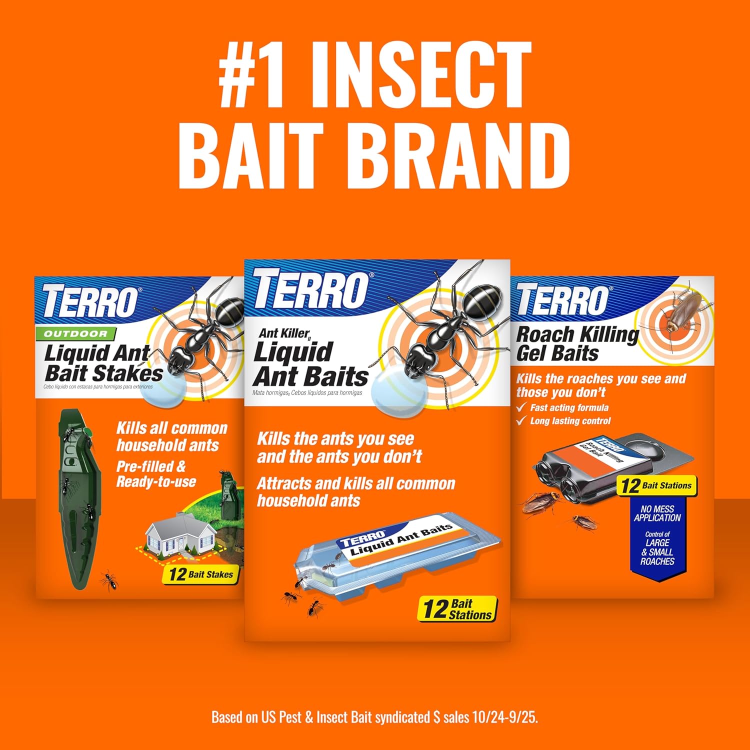TERRO T300B Liquid Ant Killer Bait Stations 12-Pack - Indoor Ant Traps with Borax Formula, Kills the Queen & the Entire Colony - 图片 11