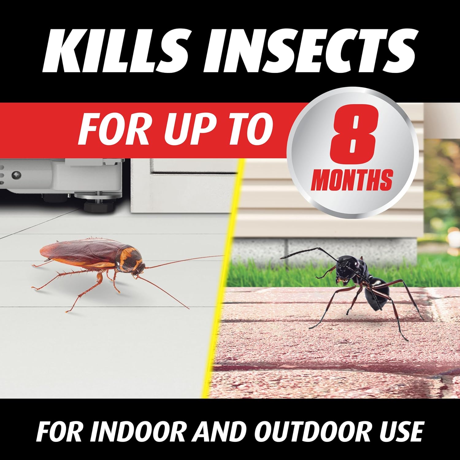 Ortho Orthene Ant and Roach Killer - Long-Lasting Insect Control, Indoor and Outdoor Use, Roach Killer Powder Dust, 1 lb. (2-Pack) - 图片 5