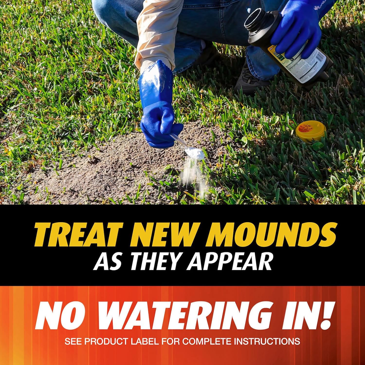 Ortho Orthene Fire Ant Killer1 – Mound Treatment, Outdoor Ant Killer, Kills Queens, No Watering Needed, Treats up to 162 Mounds, 12 oz. (2-Pack) - 图片 7