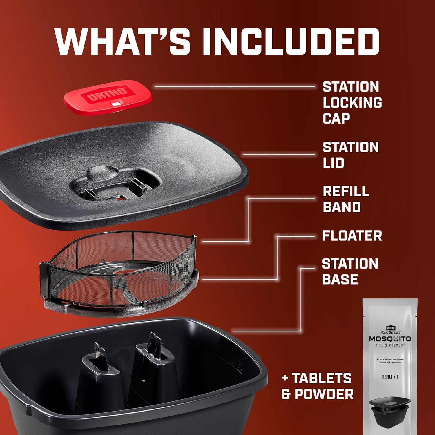 Ortho Home Defense Mosquito Bundle, Includes Backyard Mosquito and Bug Killer Ready-to-Spray, Mosquito Kill and Prevent Station - 图片 10