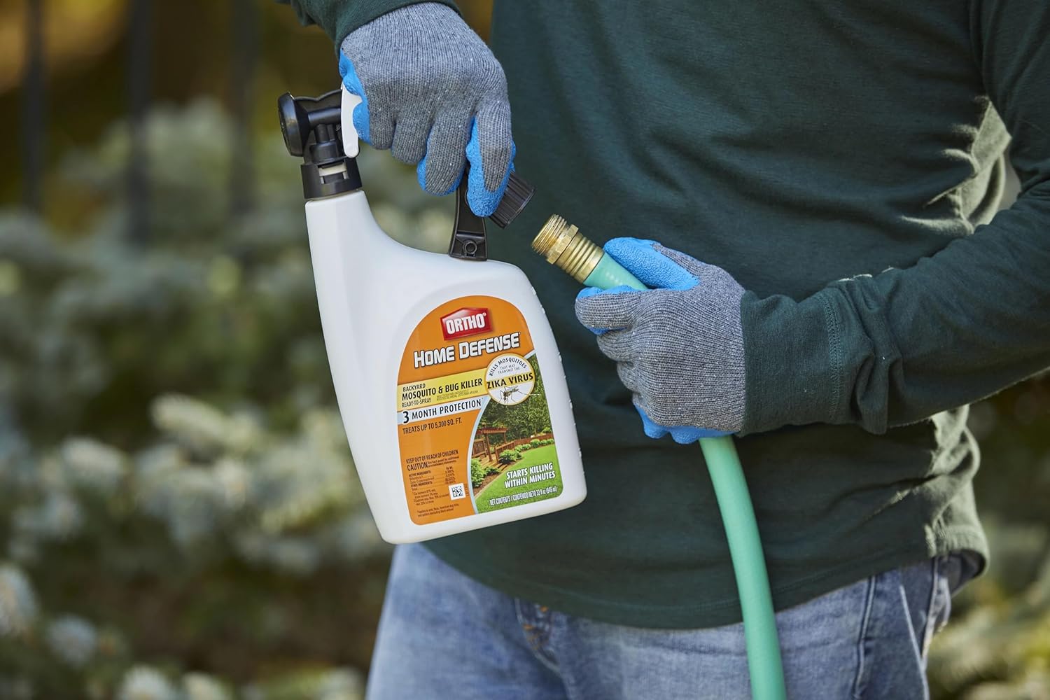 Ortho Home Defense Mosquito Bundle, Includes Backyard Mosquito and Bug Killer Ready-to-Spray, Mosquito Kill and Prevent Station - 图片 5