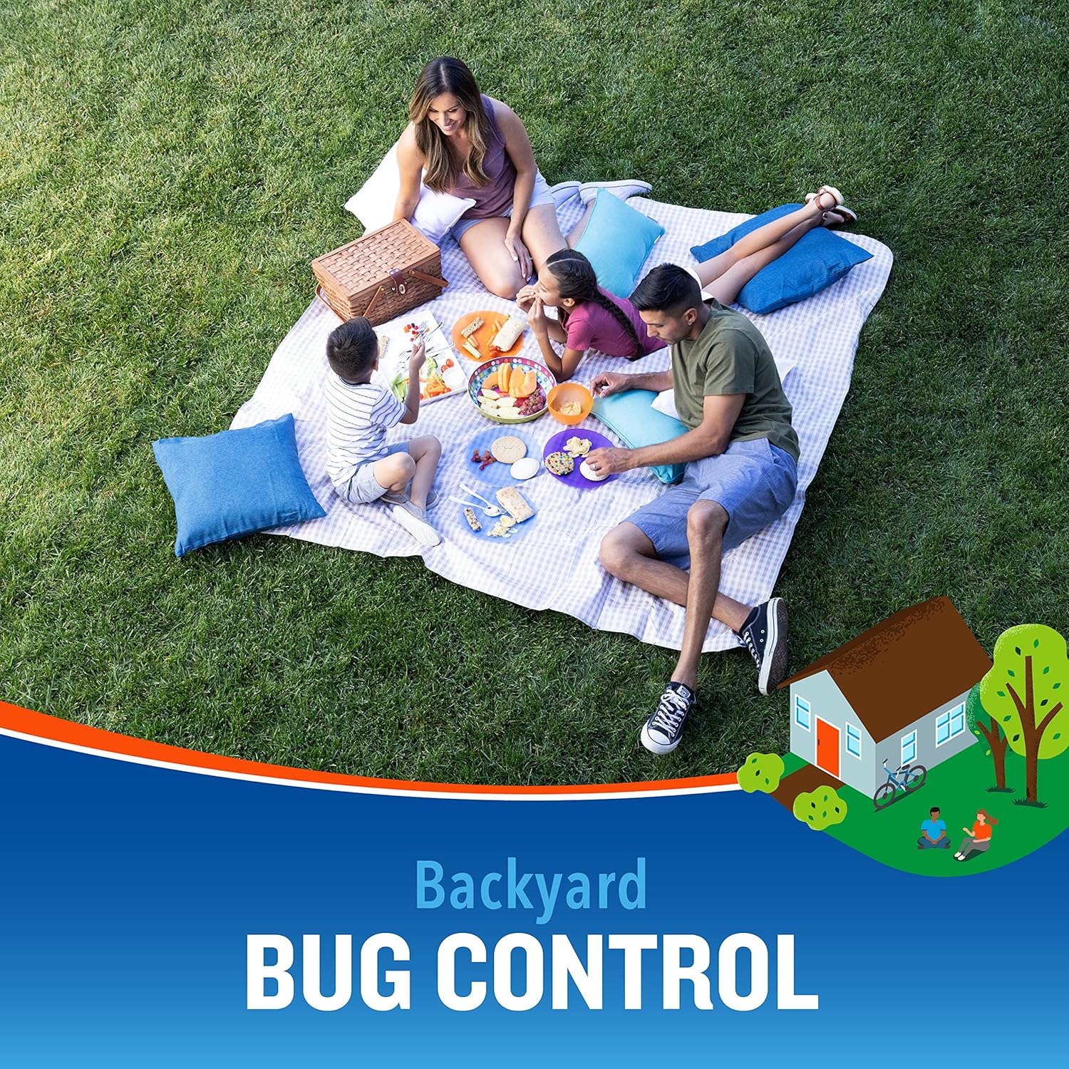 Cutter Backyard Bug Control Spray Concentrate (2 Pack), Kills Mosquitoes, Fleas & Listed Ants, 32 fl Ounce - 图片 2