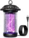 Buzbug LED Bug Zapper Indoor Outdoor, Up to 50000 Hrs Lifespan Lamp, Energy Saving & Dual Band Attraction, 5.6 ft Power Cord, High Voltage Mosquito Fly Zapper Trap Killer -MO008C