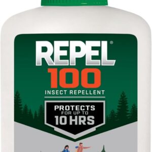 Repel 100 Mosquito and Insect Repellent, 4 Ounces, With DEET, 10-Hour Protection Long-Lasting Insect Repellent Bug Spray Repels Mosquitoes, Ticks, Gnats, Biting Flies, Chiggers And Fleas