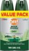 OFF! Deep Woods Insect Repellent Aerosol, Dry, Non-Greasy Formula, Bug Spray with Long Lasting Protection from Mosquitoes and Ticks, 4 Oz, (Pack of 2)