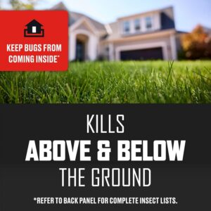 Ortho BugClear Lawn Insect Killer1 - Lawn Bug Killer Granules, Kills Ants, Spiders, Ticks, Fleas, & Grubs, Treats up to 16,500 sq. ft., 10 lb.